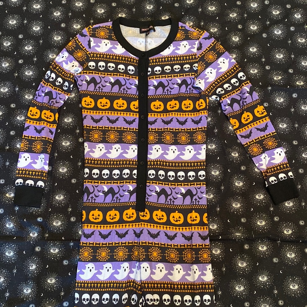 COPY - Dolls Kill Night of Spooks Halloween Onesie